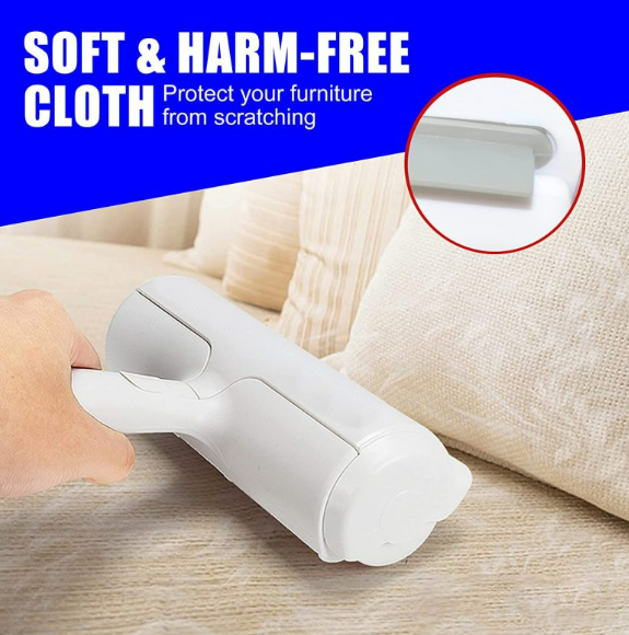 Reusable Pet Hair Remover Roller - Easy Fur & Lint Cleaner